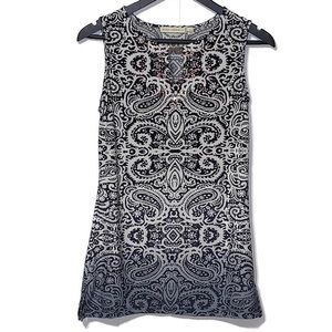 Maria Gabrielle Sleeveless Ombré Top Small EUC